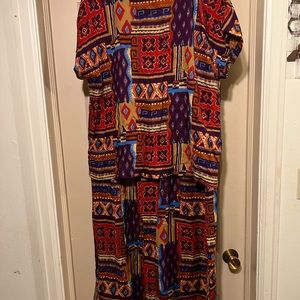 Vintage Item-Eyes Two Piece Top and Skirt Set